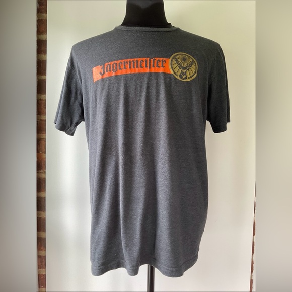 VINTAGE NEW YORK RANGERS JAGERMEISTER DOUBLE SIDED GRAPHIC T-SHIRT SIZE XL - Picture 1 of 5
